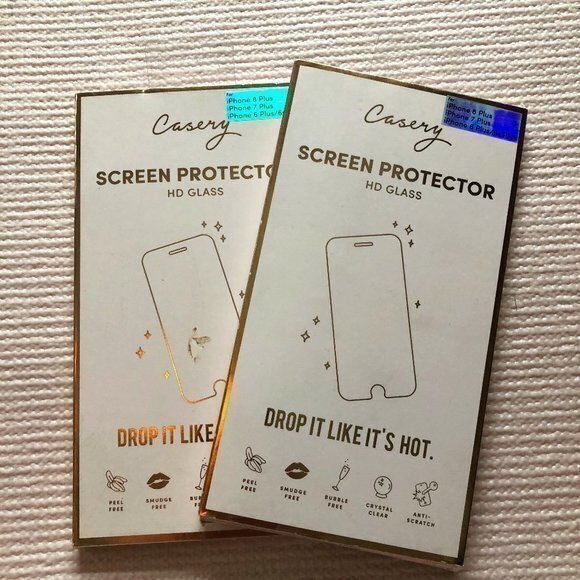 Casery Other - Casery HD Glass iPhone Plus Screen Protector- NWT